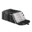 Vollrath VPB118 Pizza Delivery Bag w/ Carrying Straps - 19"W x 19"D x 9"H, Black thumbnail 2