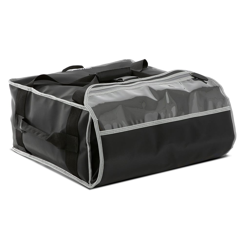 Vollrath VPB516 16" Pizza Bag - 17 1/2" x 17 1/2" x 9", Black