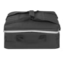 Vollrath VSDB100 Insulated Snack Delivery Bag w/ Carrying Straps - 15"W x 15"D x 6"H, Black thumbnail 3