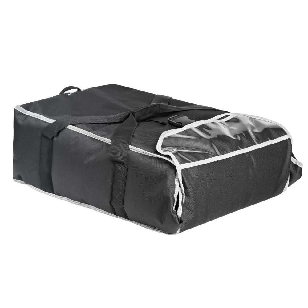 Vollrath VSPB100 Insulated Catering Bag w/ (3) Full Size Sheet Pan Capacity - 19"W x 27"D x 9"H, Black
