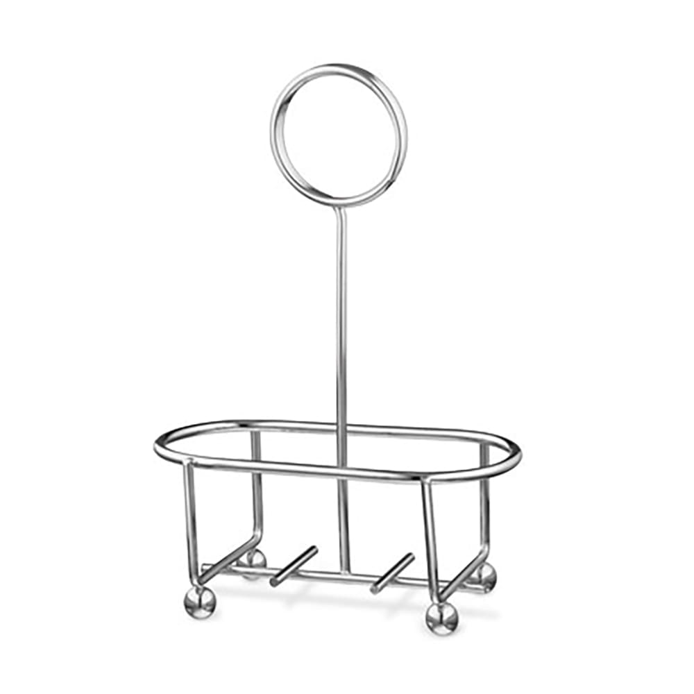 Vollrath WR-1003 Oval Condiment Caddy - Chrome