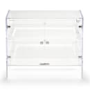 Vollrath XLBC2FR-1826-13 2 Tier Dual-Service Pastry Display Case - Acrylic, Clear thumbnail 3