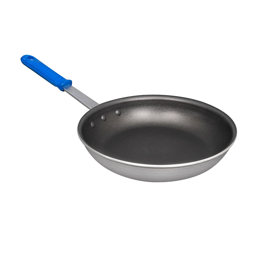 Vollrath Z4010 10" Wear-Ever® Non-Stick Aluminum Frying Pan w/ Solid Silicone Handle