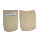 Intedge Pan Grabber Pad w/Wrist Strap, 8 1/2" X 11 in, Cotton Terry, Natural (337B) thumbnail 3