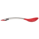 Cuisipro 12" Slotted Spoon w/ Ergonomic Curved Handle, Red (71-12508L) thumbnail 2