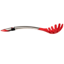 Cuisipro 12 1/4" Spaghetti Server w/ Ergonomic Curved Handle, Red (71-12512L) thumbnail 3