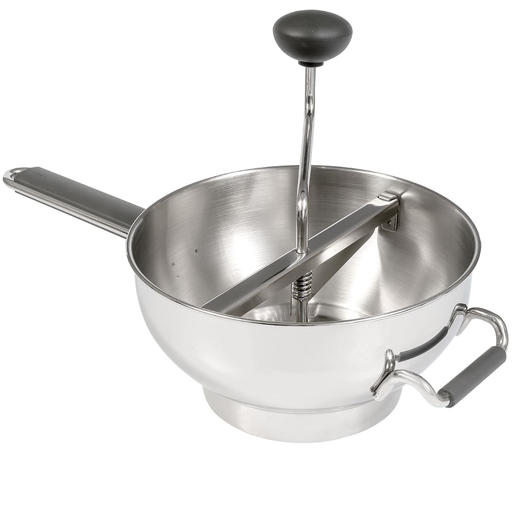 Cuisipro Stainless Steel Deluxe Food Mill, With Three Straining Disks (74-6479)