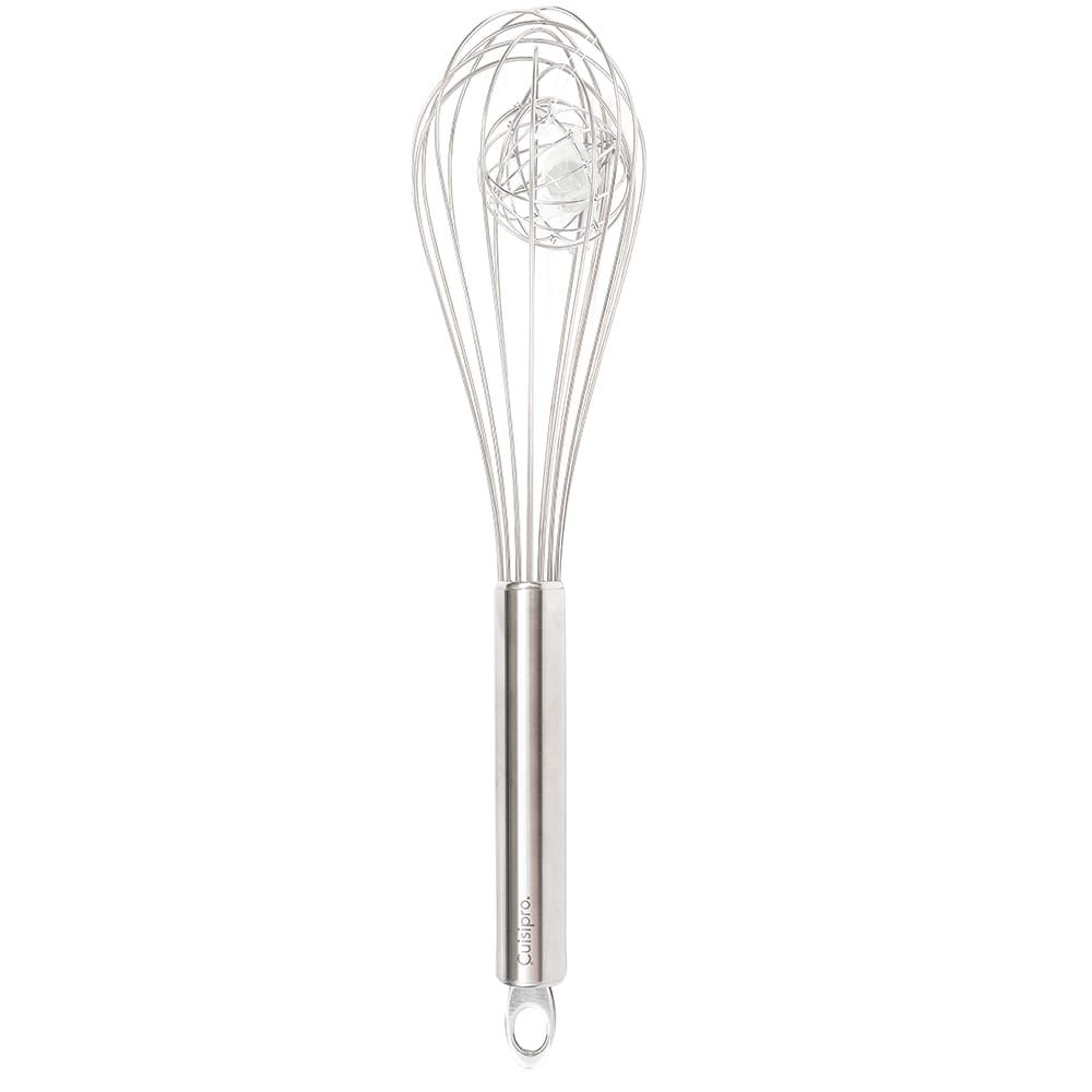 Cuisipro 12" Duo Whisk w/ Weighted Wire Ball, Stainless (746696)