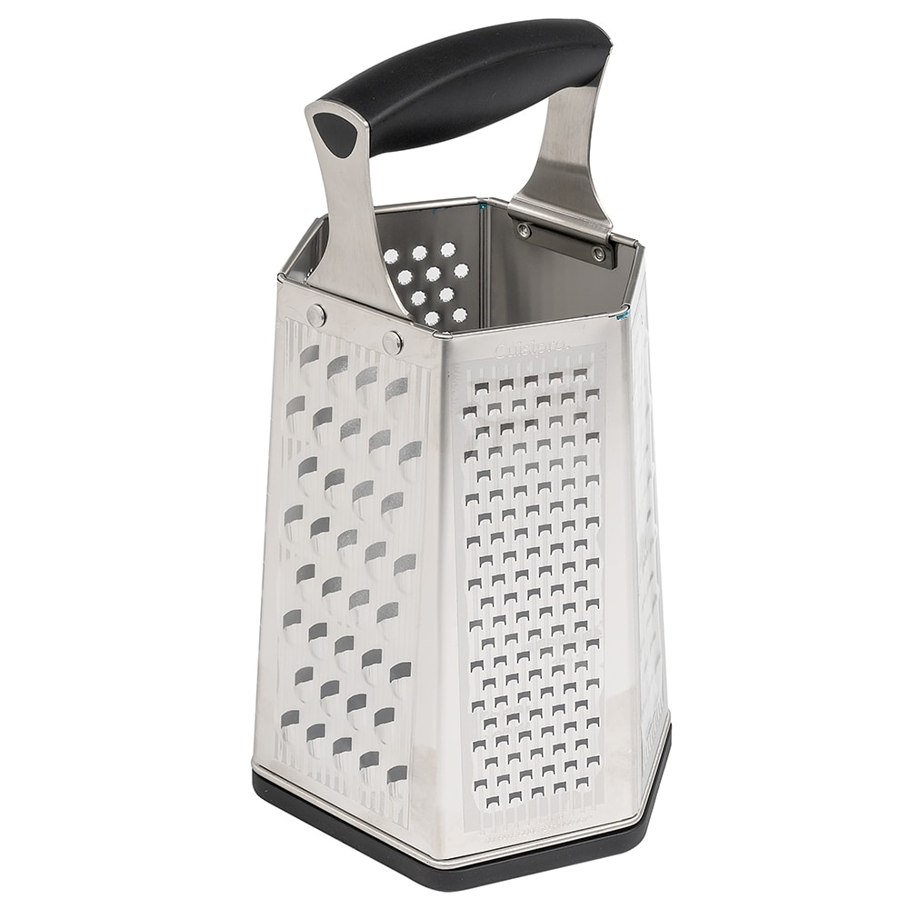 Cuisipro 6 Sided Box Grater w/ Surface Glide Technology & Ginger Grater (746877)