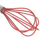 Cuisipro 8" Silicone Egg Whisk, Red (74-698805) thumbnail 3