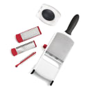 Cuisipro Handheld Mandoline w/ (3) Interchangeable Blades - Adjustable Thickness, White (74-7199) thumbnail 2