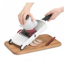 Cuisipro Handheld Mandoline w/ (3) Interchangeable Blades - Adjustable Thickness, White (74-7199) thumbnail 3