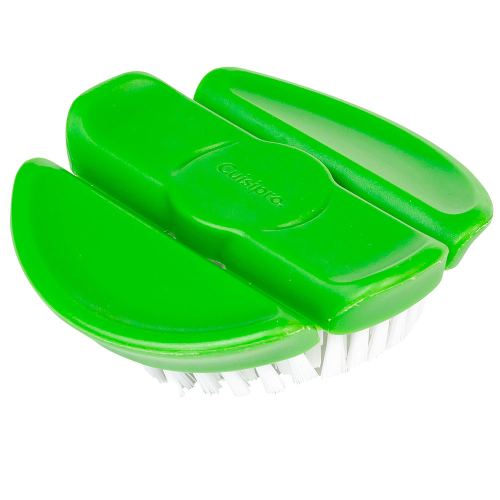 Cuisipro Flexible Vegetable Brush w/ Stiff Bristles, Green (74-7313)