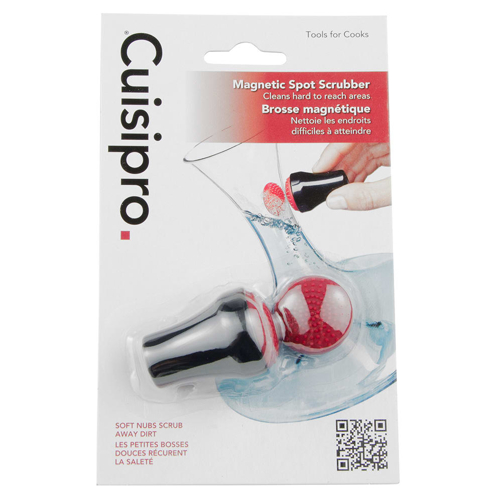 Cuisipro Magnet Spot Scrubber - Scratch-Resistant, Black (74-7322)