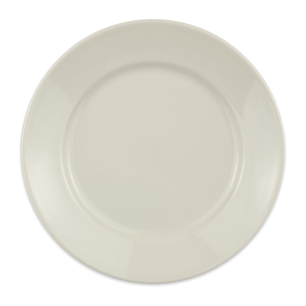Homer Laughlin HL12072100 7 3/8" Round RE21 Plate - China, Ivory