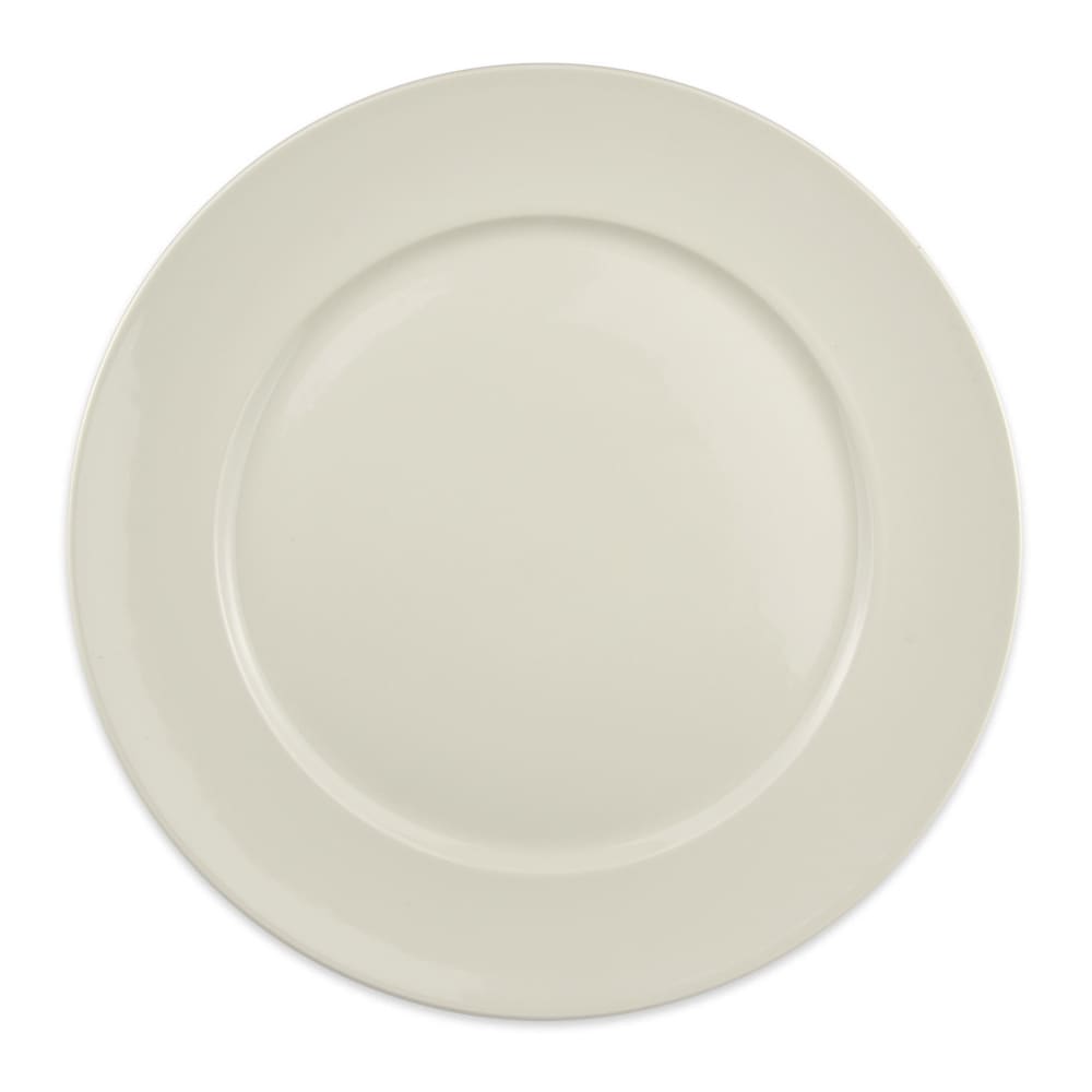 Homer Laughlin HL12132100 12 1/4" Round RE 21 Plate - China, Ivory