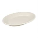 Homer Laughlin HL15300 9 1/2" x 6 3/4" Oval Platter - China, Ivory thumbnail 3