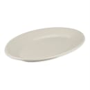 Homer Laughlin HL15700 13 3/8" x 9 1/4" Oval Platter - China, Ivory thumbnail 3