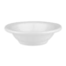 Homer Laughlin HL16610000 4 oz Round Fruit Bowl - China, Arctic White thumbnail 2
