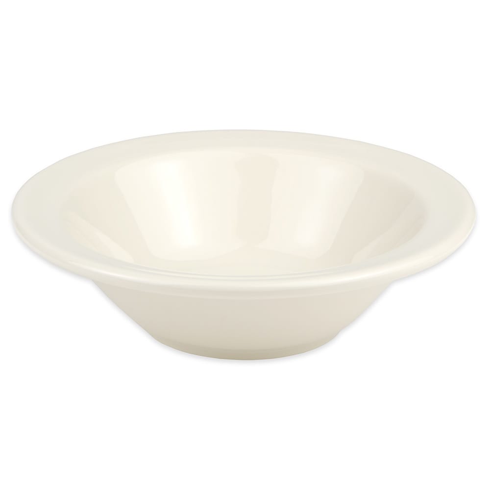 Homer Laughlin HL17000 9 oz Round Grapefruit Bowl - China, Ivory