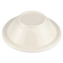 Homer Laughlin 1701 9 oz Round Grapefruit Bowl - China, Ivory w/ Green Band thumbnail 4