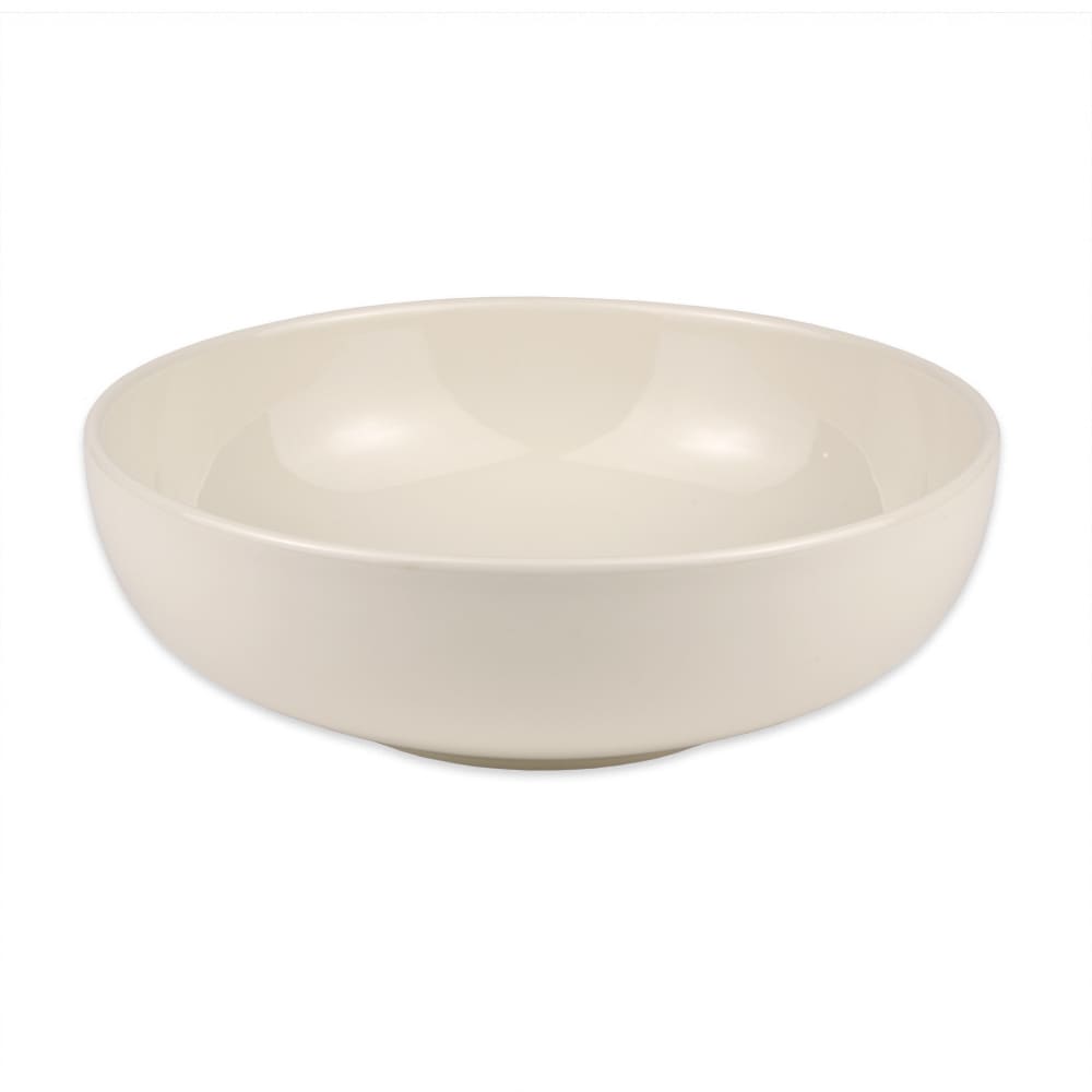 Homer Laughlin HL18500 68 oz Round Bistro Bowl - China, Ivory