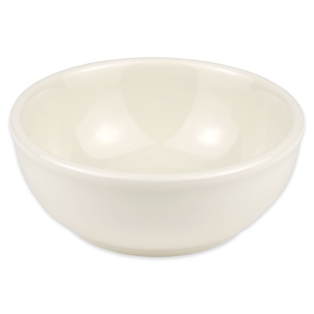 Homer Laughlin HL19400 11 oz Round Nappy Bowl - China, Ivory