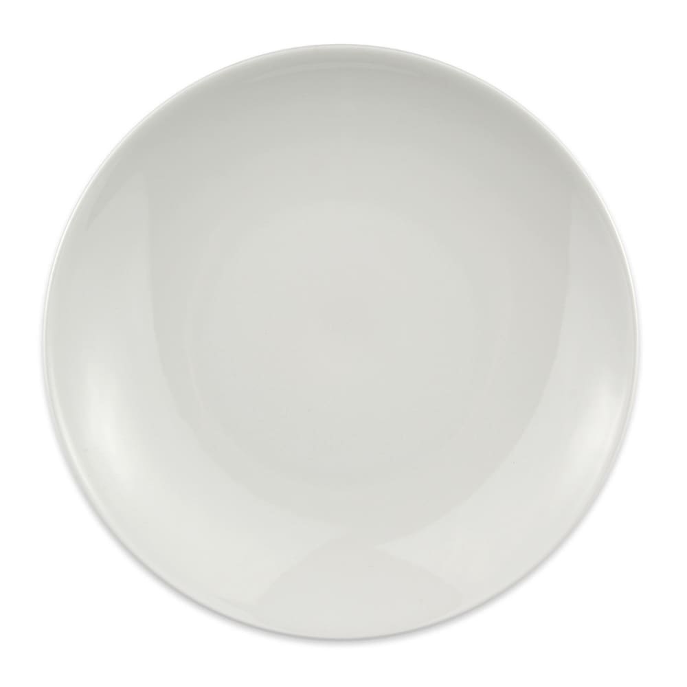 Homer Laughlin HL20056800 10 1/8" Round Alexa Salad Plate - China, Ameriwhite
