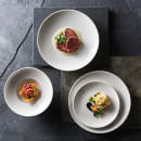 Homer Laughlin HL20056800 10 1/8" Round Alexa Salad Plate - China, Ameriwhite thumbnail 6