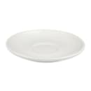 Homer Laughlin HL20156800 6 1/2" Round Alexa Saucer - China, Ameriwhite thumbnail 3