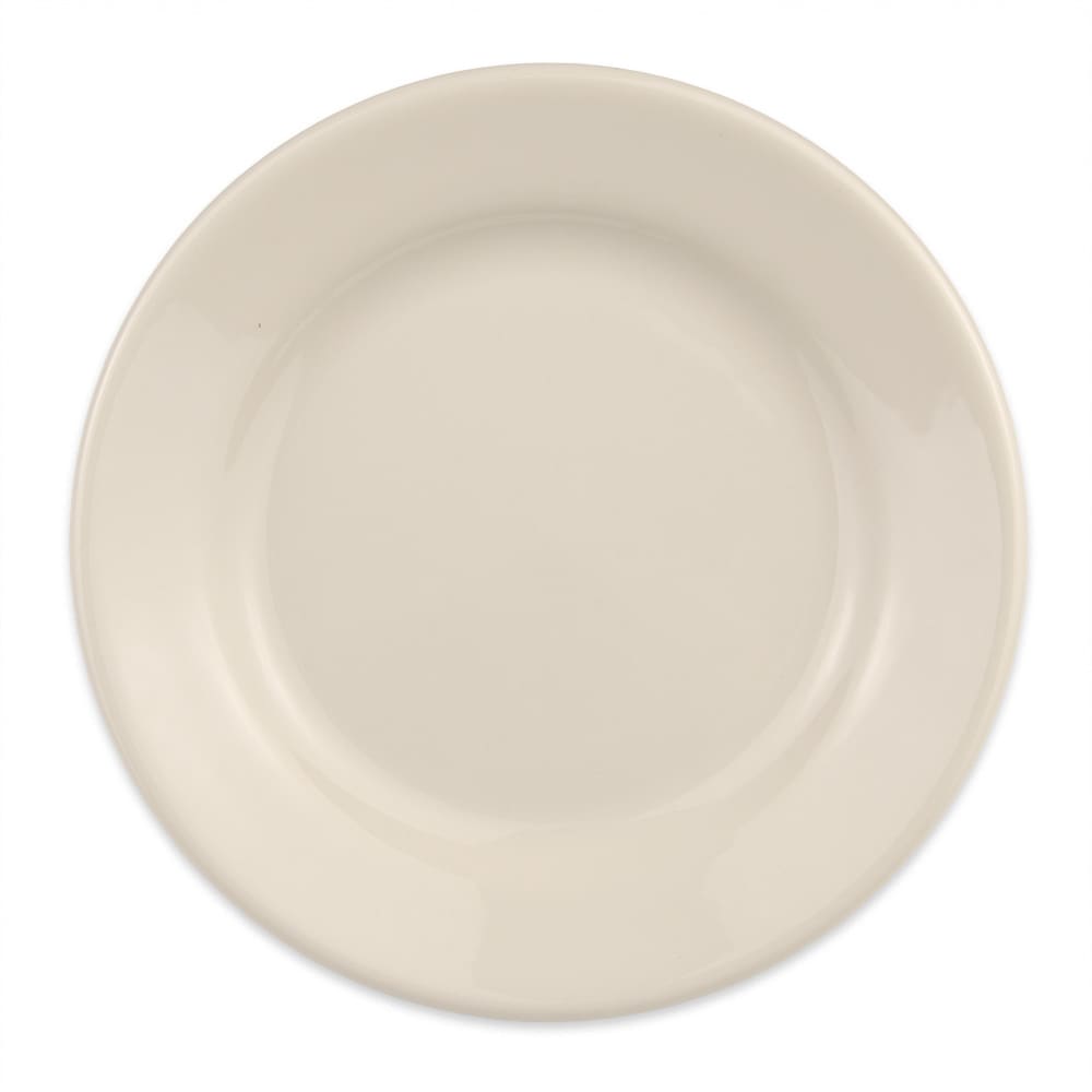 Homer Laughlin HL20200 6 5/8" Round Plate - China, Ivory