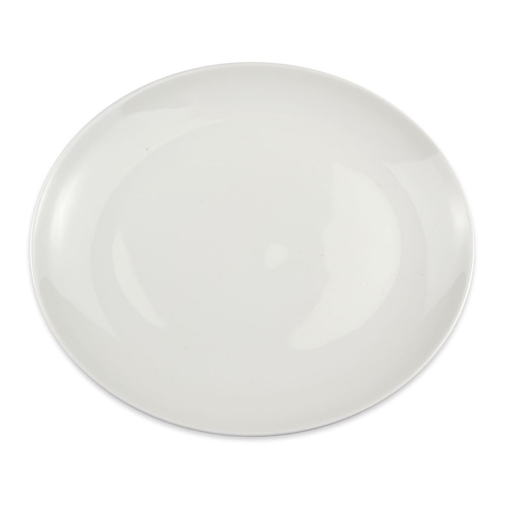 Homer Laughlin HL20206800 11 1/4" Oval Alexa Platter - China, Ameriwhite