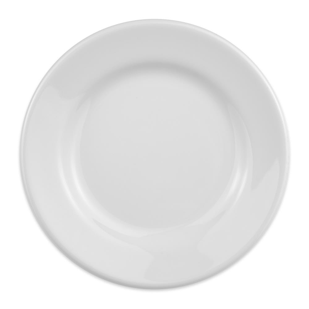 Homer Laughlin HL20310000 7 1/8" Round Plate - China, Arctic White