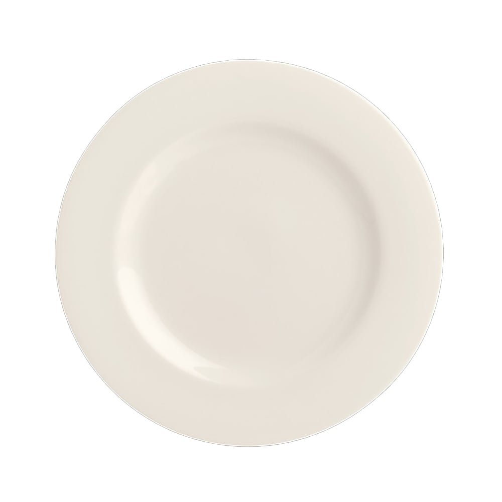 Homer Laughlin HL20700 10 5/8" Round Rolled Edge Service Plate - China, Ivory