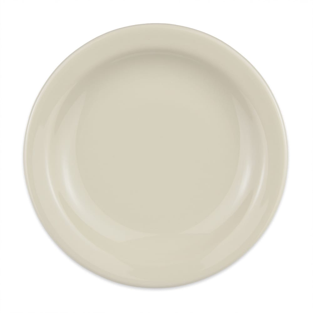 Homer Laughlin HL21200 6 1/2" Round Plate - China, Ivory