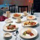 Homer Laughlin HL25200 12 1/4 oz Round Rolled Edge Soup Bowl - China, Ivory thumbnail 2