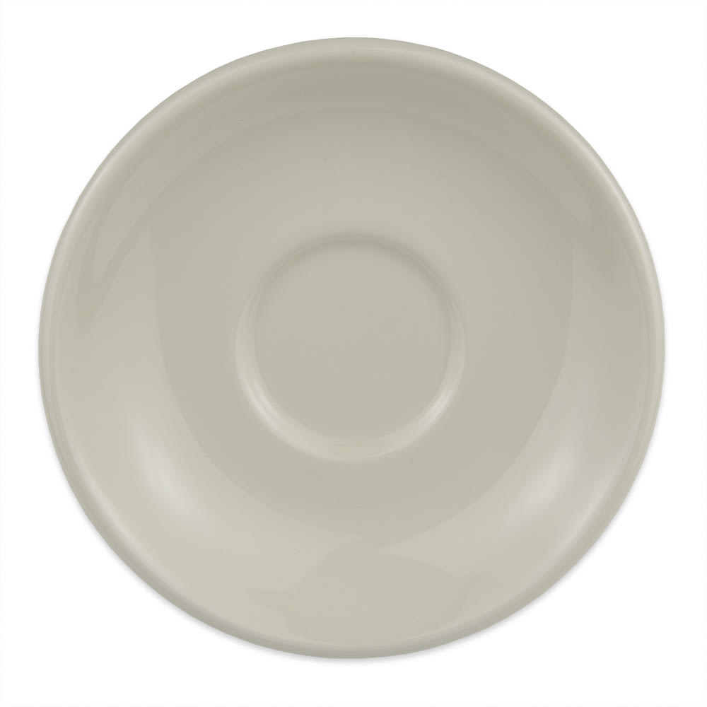 Homer Laughlin HL28200 6" Round Boston Saucer - China, Ivory