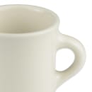 Homer Laughlin HL30000 8 3/4 oz Coffee Mug - China, Ivory thumbnail 4