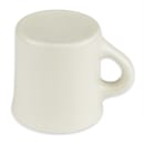 Homer Laughlin HL30000 8 3/4 oz Coffee Mug - China, Ivory thumbnail 5