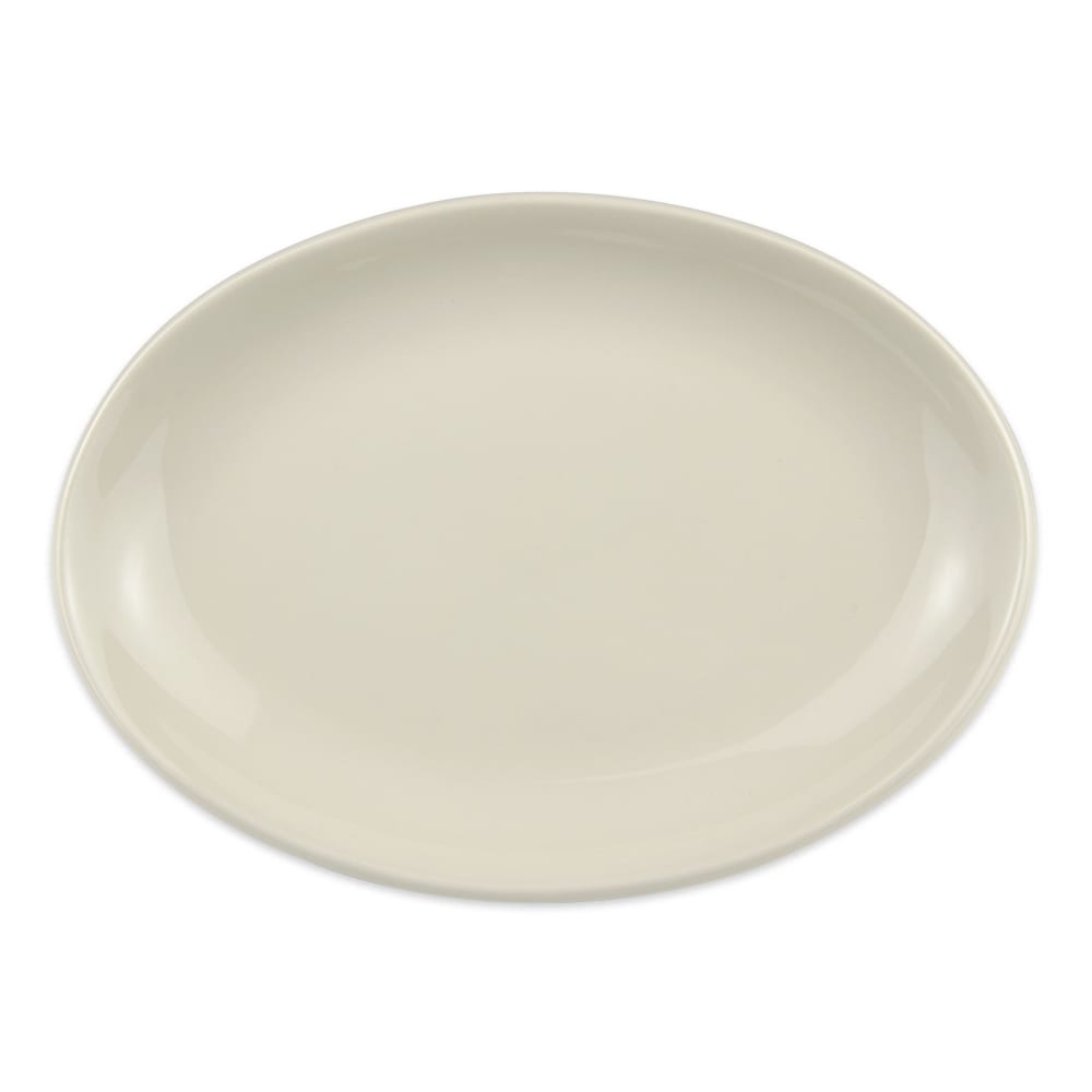 Homer Laughlin HL31100 8 3/8" x 6" Oval Empire Platter - China, Ivory