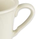 Homer Laughlin HL3317000 7 1/2 oz Gothic Blanc Cup - China, Ivory thumbnail 5