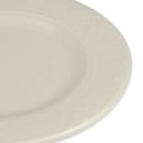 Homer Laughlin HL3347000 6 1/4" Round Gothic Blanc Plate - China, Ivory thumbnail 4