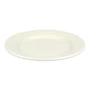 Homer Laughlin HL3367000 8 1/8" Round Gothic Blanc Plate - China, Ivory thumbnail 3