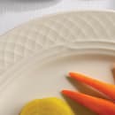 Homer Laughlin HL3397000 10 5/8" Round Gothic Blanc Plate - China, Ivory thumbnail 6