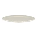 Homer Laughlin HL3407000 11 1/8" Round Gothic Blanc Plate - China, Ivory thumbnail 2