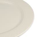 Homer Laughlin HL3407000 11 1/8" Round Gothic Blanc Plate - China, Ivory thumbnail 4