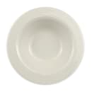 Homer Laughlin HL3417000 10 1/2 oz Round Gothic Blanc Grapefruit Bowl - China, Ivory thumbnail 3