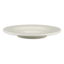 Homer Laughlin HL3557000 5 5/8" Round Gothic Blanc Saucer - China, Ivory thumbnail 2