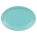 Fiesta 9 5/8" x 6 3/4" Oval Fiesta Platter - China, Turquoise (HL456107) thumbnail 5