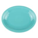 Fiesta 11 5/8" x 8 7/8" Oval Fiesta Platter - China, Turquoise (HL457107) thumbnail 5